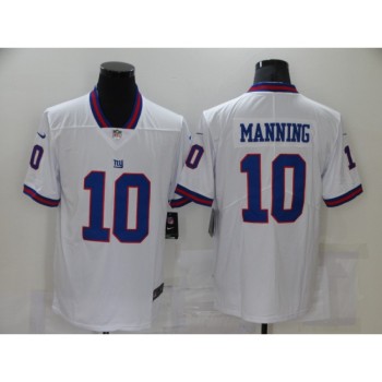Men's Giants #10 Eli Manning White Limited Rush Stitched Jersey Men's Giants #10 Eli Manning White Limited Rush Stitched Jersey