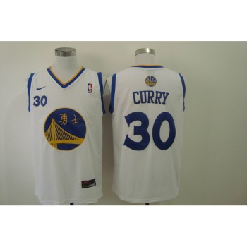 Men's Golden State Warriors #30 Stephen Curry Chinese White Authentic Stitched NBA Jersey Men's Golden State Warriors #30 Stephen Curry Chinese White Authentic Stitched NBA Jersey
