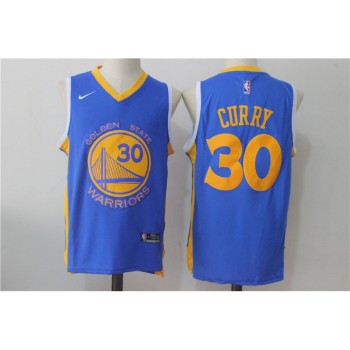 Men's Golden State Warriors #30 Stephen Curry Royal Road Stitched NBA Jersey Men's Golden State Warriors #30 Stephen Curry Royal Road Stitched NBA Jersey
