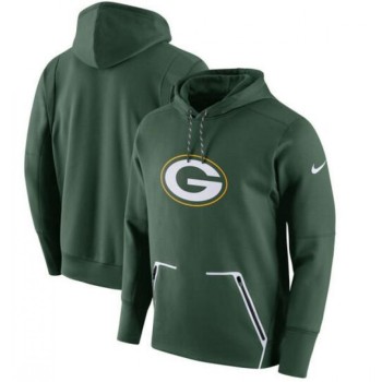 Men's Green Bay Packers Green Champ Drive Vapor Speed Pullover Hoodie Men's Green Bay Packers Green Champ Drive Vapor Speed Pullover Hoodie