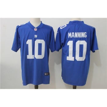 Men's New York Giants #10 Eli Manning Royal Blue Team Color Stitched NFL Vapor Untouchable Limited Jersey Men's New York Giants #10 Eli Manning Royal Blue Team Color Stitched NFL Vapor Untouchable Limited Jersey