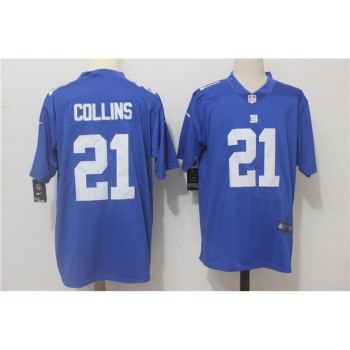 Men's New York Giants #21 Landon Collins Royal Blue Team Color Stitched NFL Vapor Untouchable Limited Jersey Men's New York Giants #21 Landon Collins Royal Blue Team Color Stitched NFL Vapor Untouchable Limited Jersey