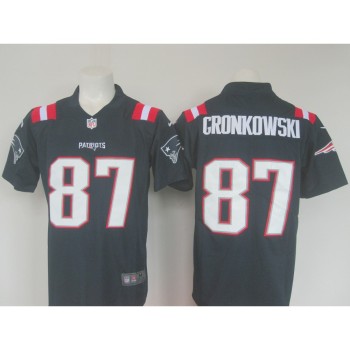 Men's Patriots #87 Rob Gronkowski Navy Limited Rush Stitched NFL Jersey Men's Patriots #87 Rob Gronkowski Navy Limited Rush Stitched NFL Jersey