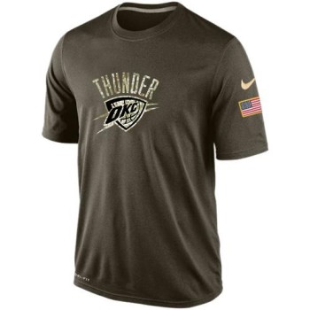 Men's Oklahoma City Thunder Salute To Service Dri-FIT T-Shirt Men's Oklahoma City Thunder Salute To Service Dri-FIT T-Shirt