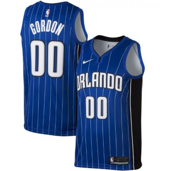 Men's Orlando Magic #00 Aaron Gordon Royal Icon Edition Stitched Swingman Jersey Men's Orlando Magic #00 Aaron Gordon Royal Icon Edition Stitched Swingman Jersey