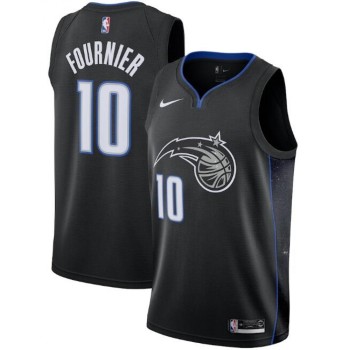 Men's Orlando Magic #10 Evan Fournie Black City Edition Stitched Swingman Jersey Men's Orlando Magic #10 Evan Fournie Black City Edition Stitched Swingman Jersey