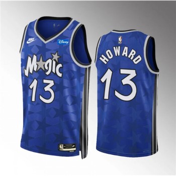 Men's Orlando Magic #13 Jett Howard Blue 2023/24 Classic Edition Stitched Basketball Jersey Men's Orlando Magic #13 Jett Howard Blue 2023/24 Classic Edition Stitched Basketball Jersey