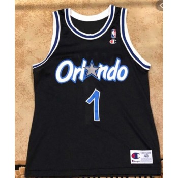 Men's Orlando Magic #1 Penny Hardaway Black Stitched Jersey Men's Orlando Magic #1 Penny Hardaway Black Stitched Jersey