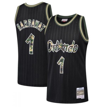 Men's Orlando Magic #1 Penny Hardaway Black Stitched Jersey Men's Orlando Magic #1 Penny Hardaway Black Stitched Jersey