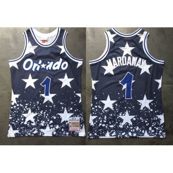 Men's Orlando Magic #1 Penny Hardaway Stitched NBA Jersey Men's Orlando Magic #1 Penny Hardaway Stitched NBA Jersey