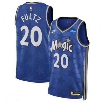 Men's Orlando Magic #20 Markelle Fultz Blue 2023/24 Classic Edition Stitched Basketball Jersey Men's Orlando Magic #20 Markelle Fultz Blue 2023/24 Classic Edition Stitched Basketball Jersey