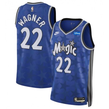 Men's Orlando Magic #22 Franz Wagner Blue 2023/24 Classic Edition Stitched Basketball Jersey Men's Orlando Magic #22 Franz Wagner Blue 2023/24 Classic Edition Stitched Basketball Jersey