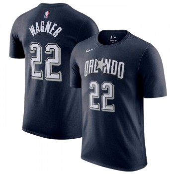 Men's Orlando Magic #22 Franz Wagner Navy 2023/24 City Edition Name & Number T-Shirt Men's Orlando Magic #22 Franz Wagner Navy 2023/24 City Edition Name & Number T-Shirt