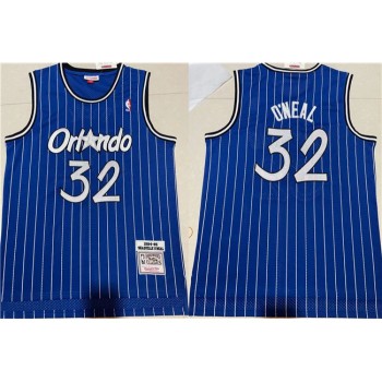 Men's Orlando Magic #32 Shaquille O'Neal Blue Stitched Jersey Men's Orlando Magic #32 Shaquille O'Neal Blue Stitched Jersey