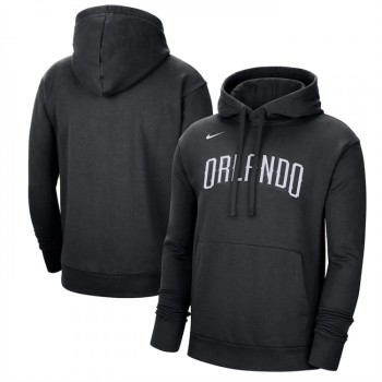 Men's Orlando Magic Black 2022/23 City Edition Essential Pullover Hoodie Men's Orlando Magic Black 2022/23 City Edition Essential Pullover Hoodie