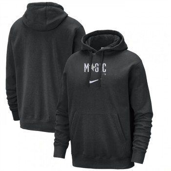 Men's Orlando Magic Black 2023/24 City Edition Essential Club Pullover Hoodie Men's Orlando Magic Black 2023/24 City Edition Essential Club Pullover Hoodie
