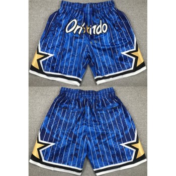 Men's Orlando Magic Blue Shorts(Run Small) Men's Orlando Magic Blue Shorts(Run Small)