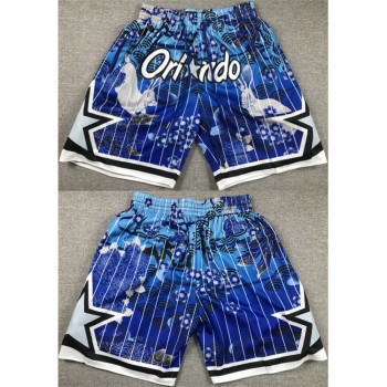 Men's Orlando Magic Blue Shorts(Run Small) Men's Orlando Magic Blue Shorts(Run Small)