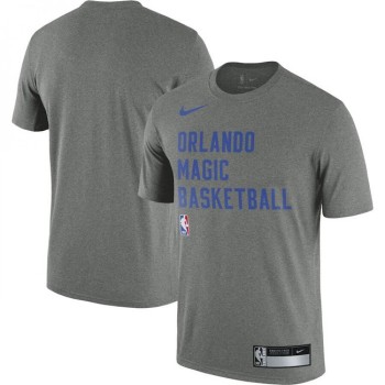 Men's Orlando Magic Heather Gray 2023/24 Sideline Legend Performance Practice T-Shirt Men's Orlando Magic Heather Gray 2023/24 Sideline Legend Performance Practice T-Shirt