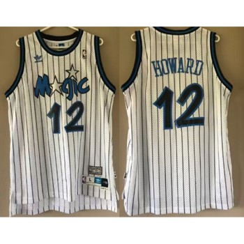 Men's Orlando Magic Men's Orlando Magic #12 Dwight Howard White Stitched JerseyWhite Stitched Jersey Men's Orlando Magic Men's Orlando Magic #12 Dwight Howard White Stitched JerseyWhite Stitched Jersey
