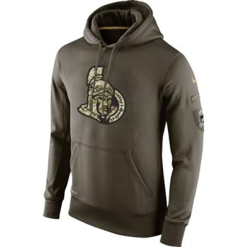 Men's Ottawa Senators Salute To Service NHL Hoodie Men's Ottawa Senators Salute To Service NHL Hoodie