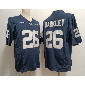 Men's Penn State Nittany Lions #26 Saquon Barkley Navy cStitched Jersey Men's Penn State Nittany Lions #26 Saquon Barkley Navy cStitched Jersey