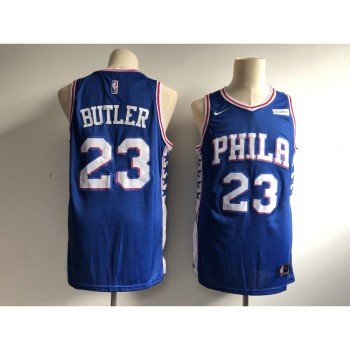 Men's Philadelphia 76ers #23 Jimmy Butler Royal Icon Edition Swingman Stitched NBA Jersey Men's Philadelphia 76ers #23 Jimmy Butler Royal Icon Edition Swingman Stitched NBA Jersey