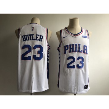 Men's Philadelphia 76ers #23 Jimmy Butler White Icon Edition Swingman Stitched NBA Jersey Men's Philadelphia 76ers #23 Jimmy Butler White Icon Edition Swingman Stitched NBA Jersey