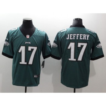 Men's Philadelphia Eagles #17 Alshon Jeffery Green Vapor Untouchable Limited Stitched NFL Jersey Men's Philadelphia Eagles #17 Alshon Jeffery Green Vapor Untouchable Limited Stitched NFL Jersey