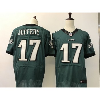 Men's Philadelphia Eagles #17 Alshon Jeffery Green Elite Stitched NFL Jersey Men's Philadelphia Eagles #17 Alshon Jeffery Green Elite Stitched NFL Jersey