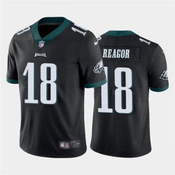 Men's Philadelphia Eagles #18 Jalen Reagor Black Vapor Untouchable Limited Stitched Jersey Men's Philadelphia Eagles #18 Jalen Reagor Black Vapor Untouchable Limited Stitched Jersey