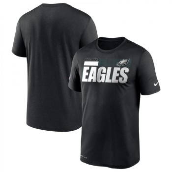 Men's Philadelphia Eagles 2020 Black Sideline Impact Legend Performance T-Shirt Men's Philadelphia Eagles 2020 Black Sideline Impact Legend Performance T-Shirt