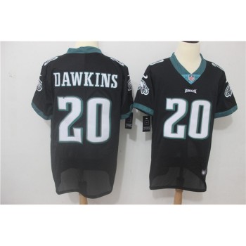 Men's Philadelphia Eagles #20 Brian Dawkins Black Vapor Untouchable Elite Stitched NFL Jersey Men's Philadelphia Eagles #20 Brian Dawkins Black Vapor Untouchable Elite Stitched NFL Jersey