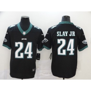 Men's Philadelphia Eagles #24 Darius Slay JR Black Vapor Untouchable Limited Stitched NFL Jersey Men's Philadelphia Eagles #24 Darius Slay JR Black Vapor Untouchable Limited Stitched NFL Jersey