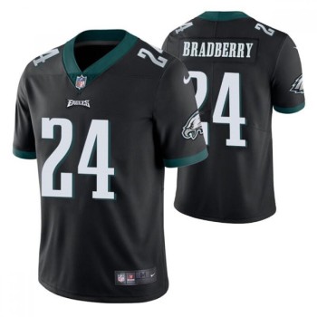 Men's Philadelphia Eagles #24 James Bradberry Black Vapor Untouchable Limited Stitched Jersey Men's Philadelphia Eagles #24 James Bradberry Black Vapor Untouchable Limited Stitched Jersey