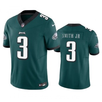 Men's Philadelphia Eagles #3 Nolan Smith JR Green 2023 F.U.S.E. Vapor Untouchable Limited Stitched Football Jersey Men's Philadelphia Eagles #3 Nolan Smith JR Green 2023 F.U.S.E. Vapor Untouchable Limited Stitched Football Jersey