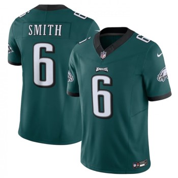 Men's Philadelphia Eagles #6 DeVonta Smith Green 2023 F.U.S.E. Vapor Untouchable Limited Stitched Football Jersey Men's Philadelphia Eagles #6 DeVonta Smith Green 2023 F.U.S.E. Vapor Untouchable Limited Stitched Football Jersey
