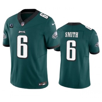 Men's Philadelphia Eagles #6 DeVonta Smith Green 2023 F.U.S.E. With 1-Star C Patch Vapor Untouchable Limited Stitched Football Jersey Men's Philadelphia Eagles #6 DeVonta Smith Green 2023 F.U.S.E. With 1-Star C Patch Vapor Untouchable Limited Stitched Football Jersey