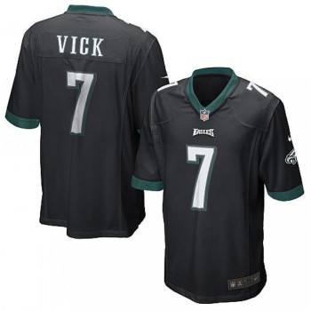 Men's Philadelphia Eagles #7 Michael Vick Black Vapor Untouchable Limited Stitched Jersey Men's Philadelphia Eagles #7 Michael Vick Black Vapor Untouchable Limited Stitched Jersey