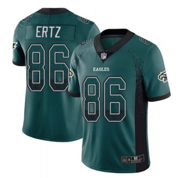 Men's Philadelphia Eagles #86 Zach Ertz Blue Drift Fashion Color Rush Limited NFL Jersey Men's Philadelphia Eagles #86 Zach Ertz Blue Drift Fashion Color Rush Limited NFL Jersey
