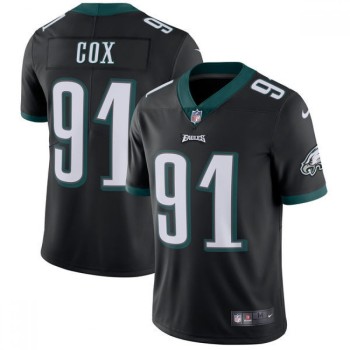 Men's Philadelphia Eagles #91 Fletcher Cox Black Vapor Untouchable Limited Stitched NFL Jersey Men's Philadelphia Eagles #91 Fletcher Cox Black Vapor Untouchable Limited Stitched NFL Jersey