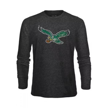 Men's Philadelphia Eagles Black Long Sleeve T-Shirt Men's Philadelphia Eagles Black Long Sleeve T-Shirt