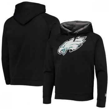 Men's Philadelphia Eagles Black Pullover Hoodie Men's Philadelphia Eagles Black Pullover Hoodie