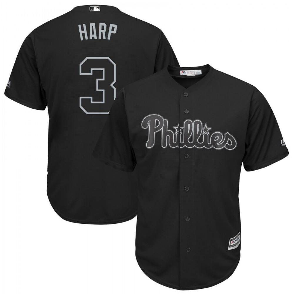 Men's Philadelphia Phillies #3 Bryce Harper 