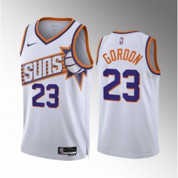 Men's Phoenix Suns #23 Eric Gordon White Association Edition Stitched Basketball Jersey Men's Phoenix Suns #23 Eric Gordon White Association Edition Stitched Basketball Jersey
