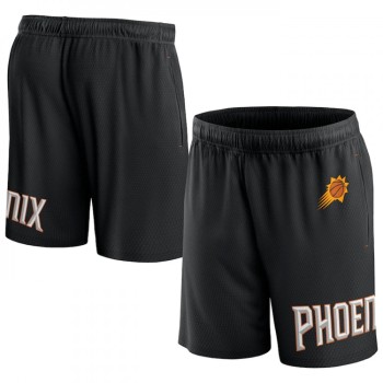 Men's Phoenix Suns Black Free Throw Mesh Shorts Men's Phoenix Suns Black Free Throw Mesh Shorts
