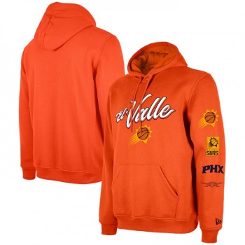 Men's Phoenix Suns Orange 2023/24 City Edition Pullover Hoodie Men's Phoenix Suns Orange 2023/24 City Edition Pullover Hoodie