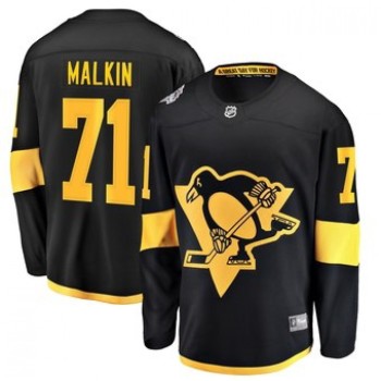 Men's Pittsburgh Penguins #71 Evgeni Malkin Black 2019 NHL Stadium Series Stitched Jersey Men's Pittsburgh Penguins #71 Evgeni Malkin Black 2019 NHL Stadium Series Stitched Jersey