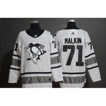 Men's Pittsburgh Penguins #71 Evgeni Malkin White 2019 NHL All-Star Game Jersey Men's Pittsburgh Penguins #71 Evgeni Malkin White 2019 NHL All-Star Game Jersey