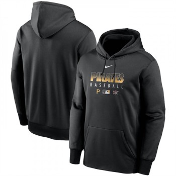 Men's Pittsburgh Pirates Black 2022 Performance Pullover Hoodie Men's Pittsburgh Pirates Black 2022 Performance Pullover Hoodie